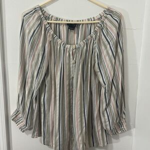 ANTHROPOLOGIE SANCTUARY OF SHOULDER TOP SIZE SMALL